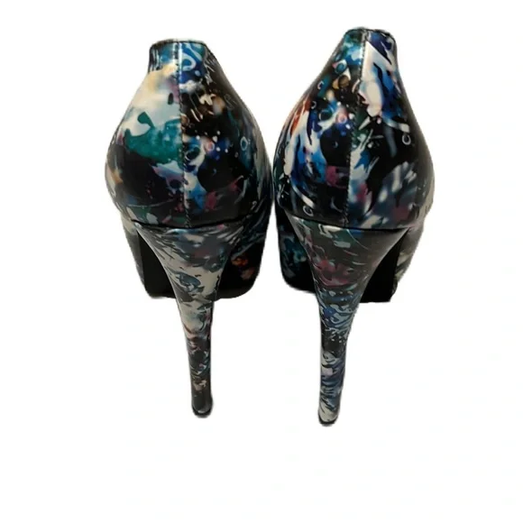 Women’s SHOEDAZZLE, Colorful, Art to Wear Heels, Size 7.5 - Picture 3 of 6